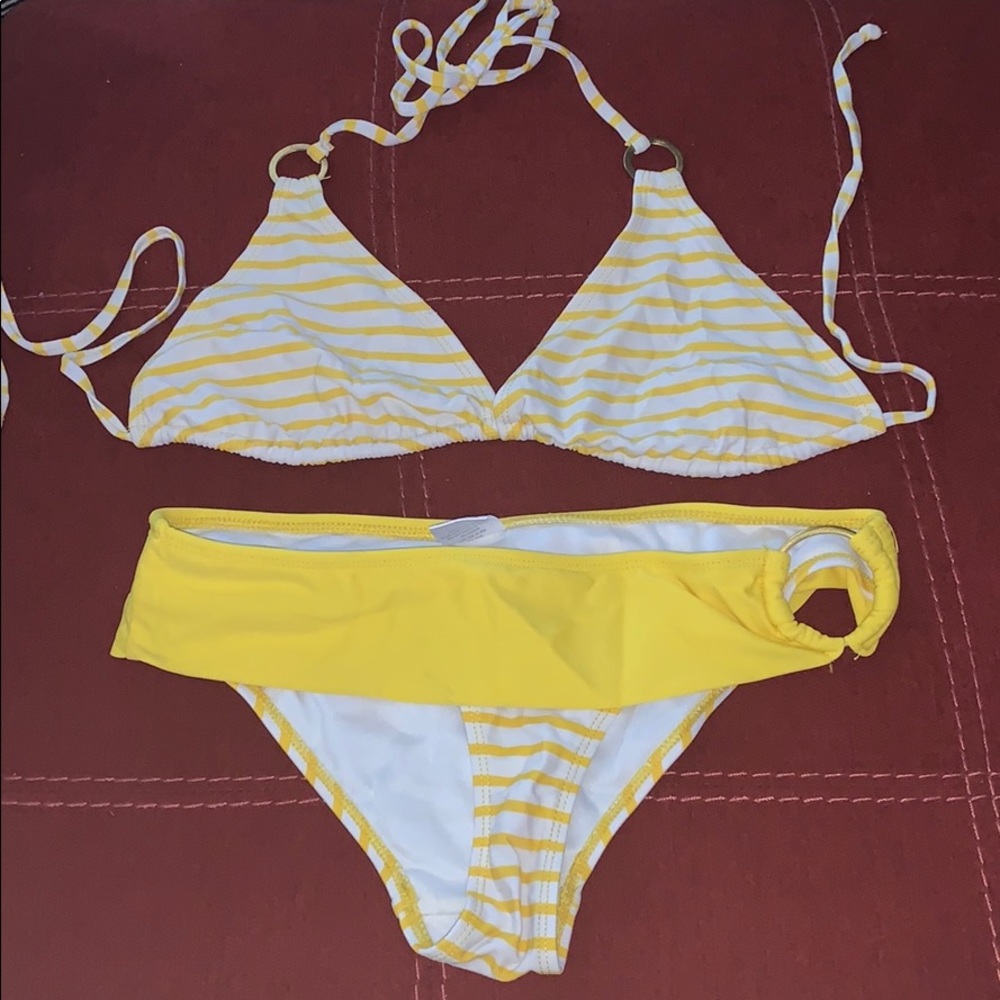 Bathing suit. Bottoms s and top is  xl.